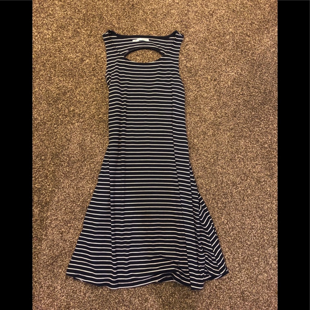 Open back dress
